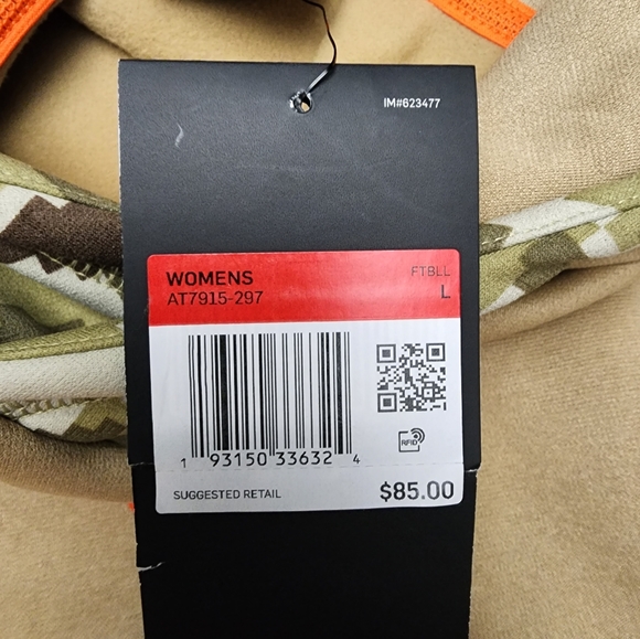 Chicago Bears Nike Salute to Service Therma Pullover Hoodie Women's Sz Large - Picture 7 of 8